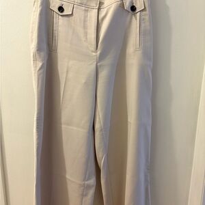 Ann Taylor Ankle Length Wide Leg Pants